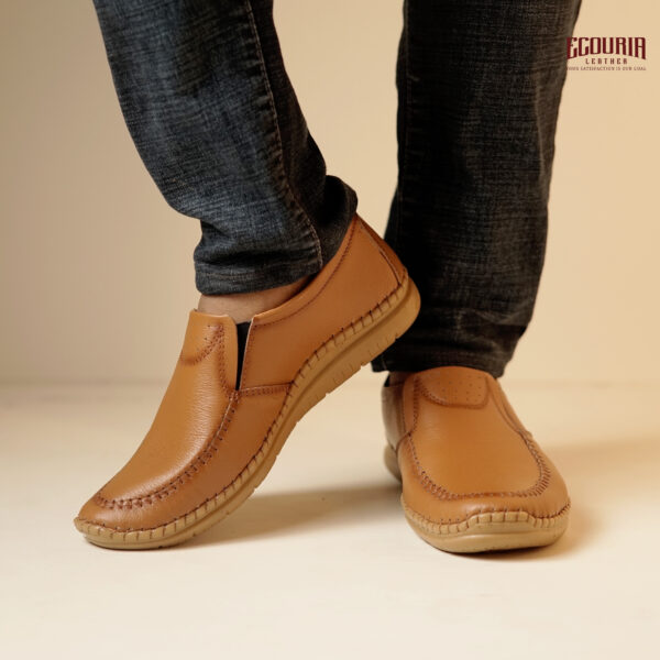 Comfortable Stylish Leather Casual Shoes (Jdm) - Image 6