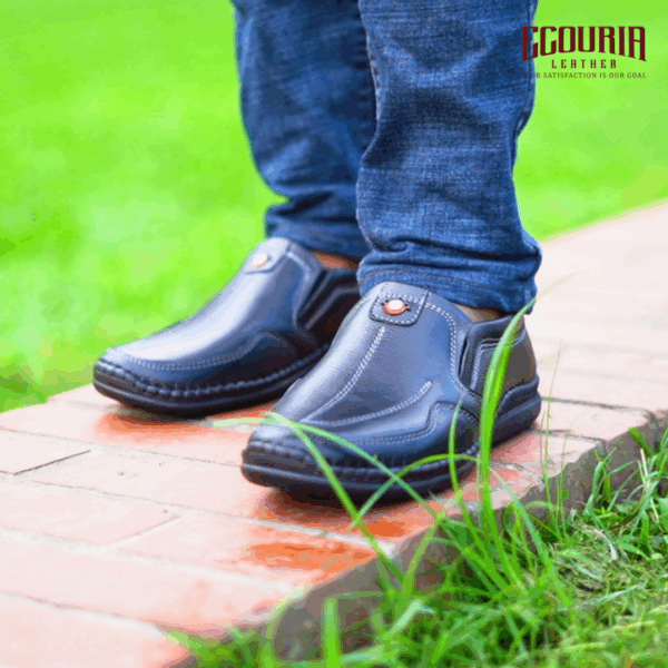 New Genuine leather casual shoes-MKB - Image 5