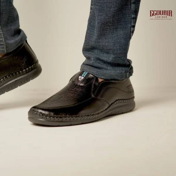 Trendy designed genuine leather casual shoes-EKB - Image 5