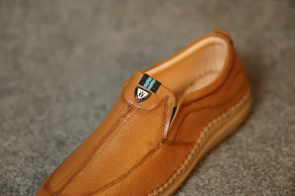 Leather sacchi/casual shoes for men-EKM - Image 5