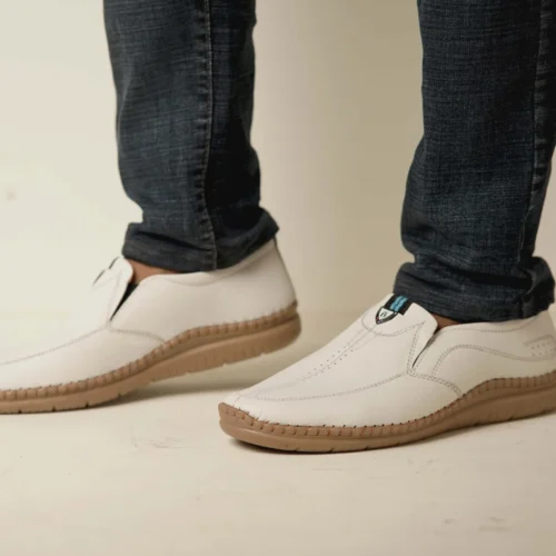 New stylish leather casual shoes-EKW