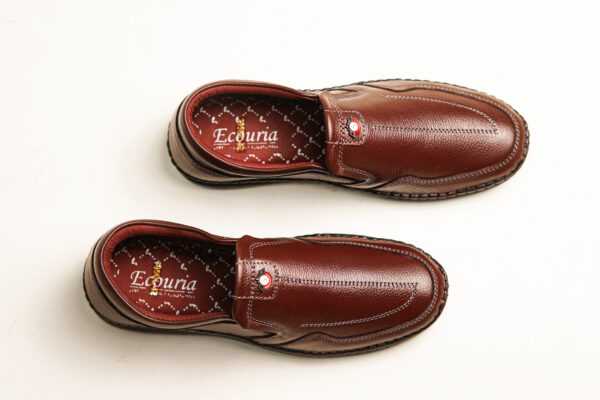 Genuine Leather hand crafted casual shoes-Mkc - Image 2
