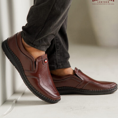 Genuine Leather hand crafted casual shoes-Mkc